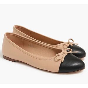 A New Day Women’s Janie Ballet Flats Tan & Black Size11